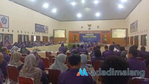 Dosen dan Tenaga Pendidikan UNITRI Malang mengikuti Raker tahun 2023 selama dua hari sejak pagi tadi (Foto : Agus Yuwono)