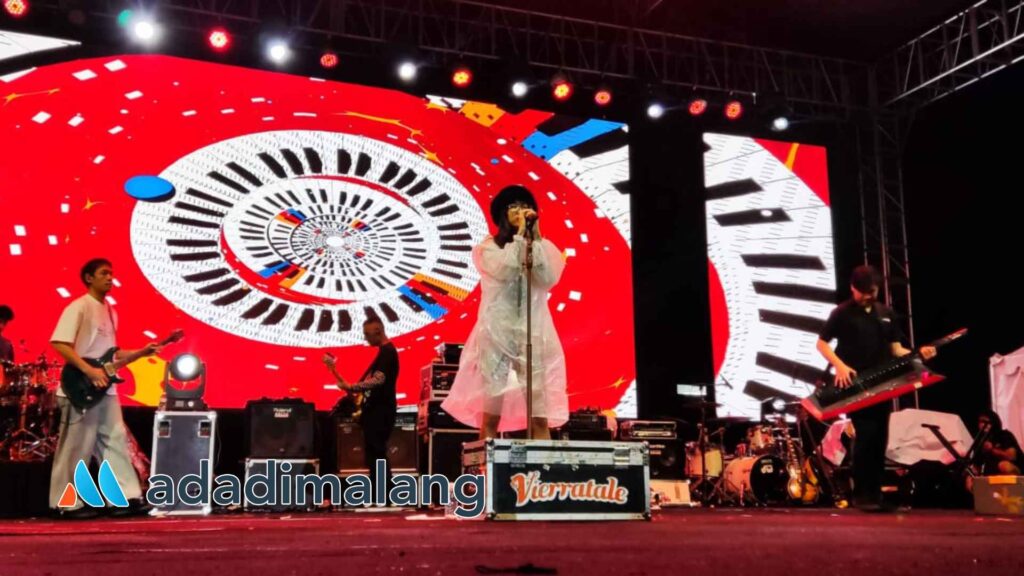 Penampilan band Vierratale dalam acara Kosayu Artfest 2024 malam ini (Foto : Istimewa)