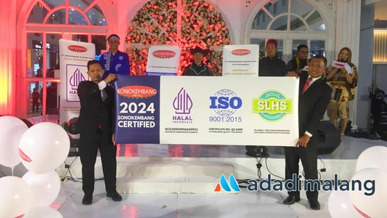 Sonokembang Catering raih Tiga Sertifikasi Awal tahun 2024 Ini