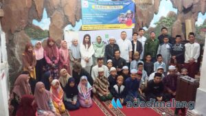 Heartist Hotel Ibis Styles Malang usai melakukan santap sahur bersama anak yatim piatu dan penghuni pabti asuhan Darul Jundi Kota Malang pagi tadi (Foto : Istimewa)