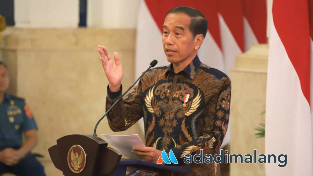 Presiden RI Joko Widodo saat memberikan arahan dalam acara SPBE Summit 2024 dan Peluncuran GovTech Indonesia di Istana Negara Jakarta