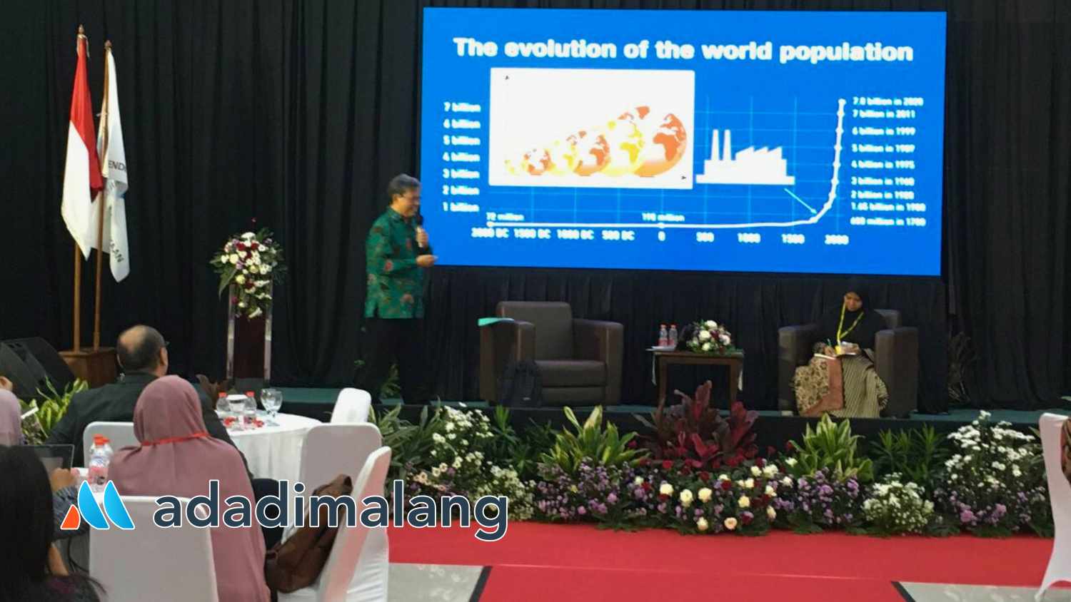 Simposium Kepemimpinan Nasional juga membahas tentang kondisi lingkungan yang memerlukan peran dari Perguruan Tinggi (Foto : Agus Yuwono)