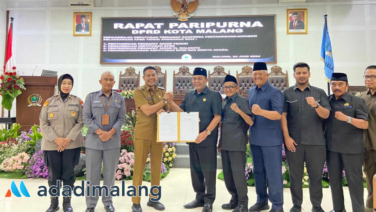 SILPA Menurun, DPRD Kota Malang Setujui Pertanggungjawaban APBD 2023