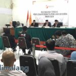 Suasana Musyawarah Terbuka Penyelesaian Sengketa Pemilihan Serentak malam ini paska skorsing (Foto : Agus Yuwono)