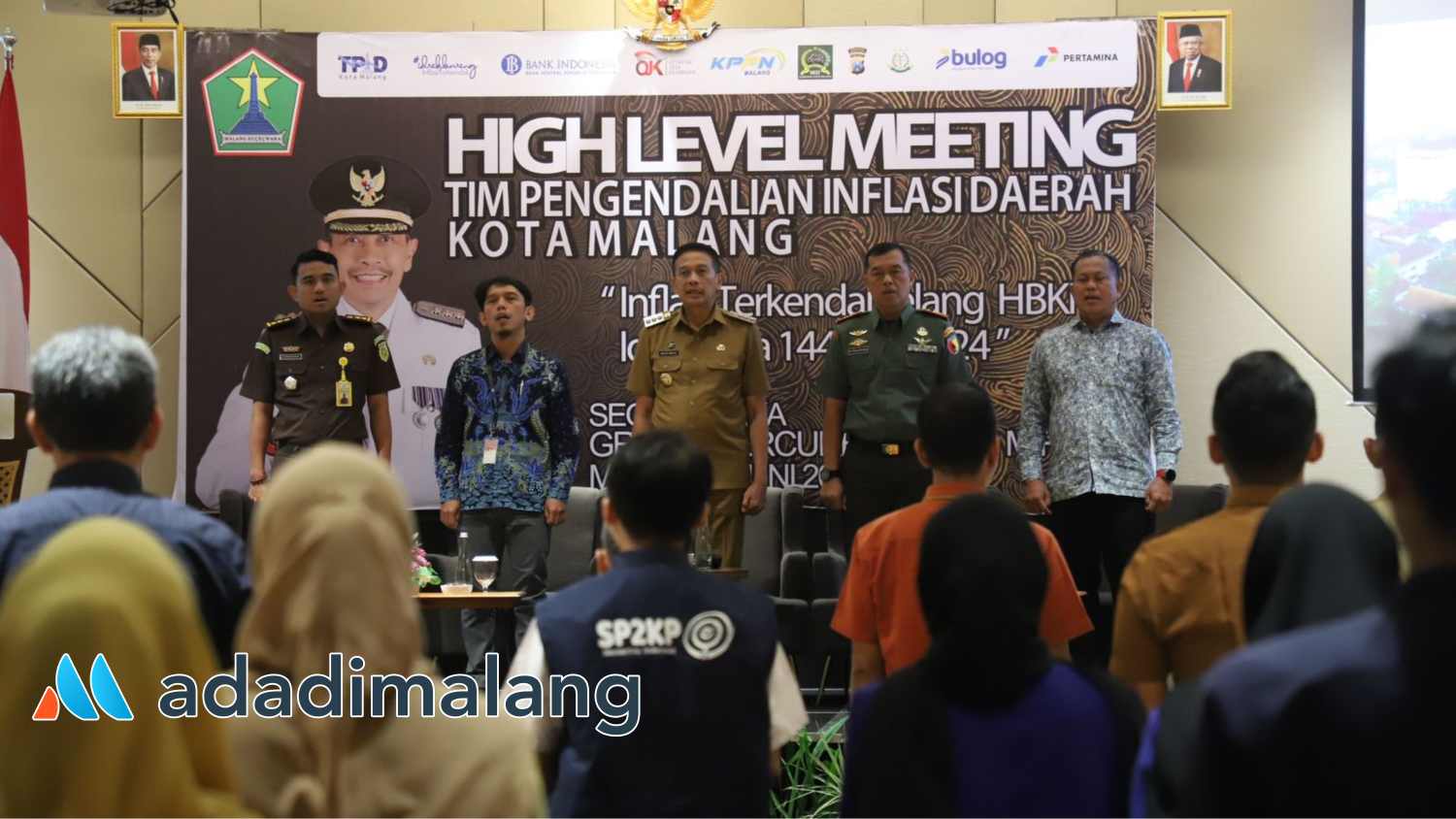 Kegiatan High Level Meeting Tim Pengendalian Inflasi Daerah (TPID) Kota Malang