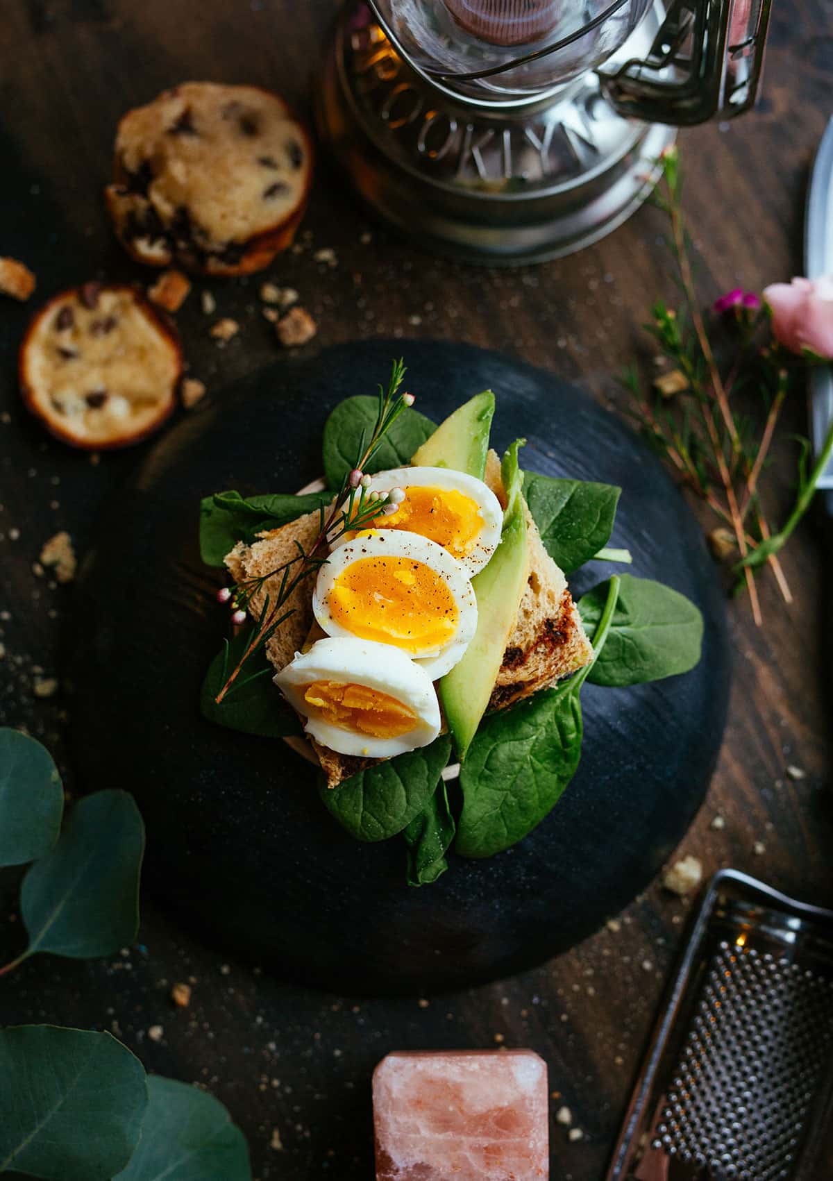 Spicy Asian Salad with Avocado Dressing