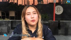 Aprilia Aramita Azmi Dary yang merupakan mahasiswa STIE Malangkuceçwara (ABM) Malang terpilih menjadi Presiden Iakatan Akuntan Indonesia (IAI) Muda Malang Raya (Foto : Agus Yuwono)