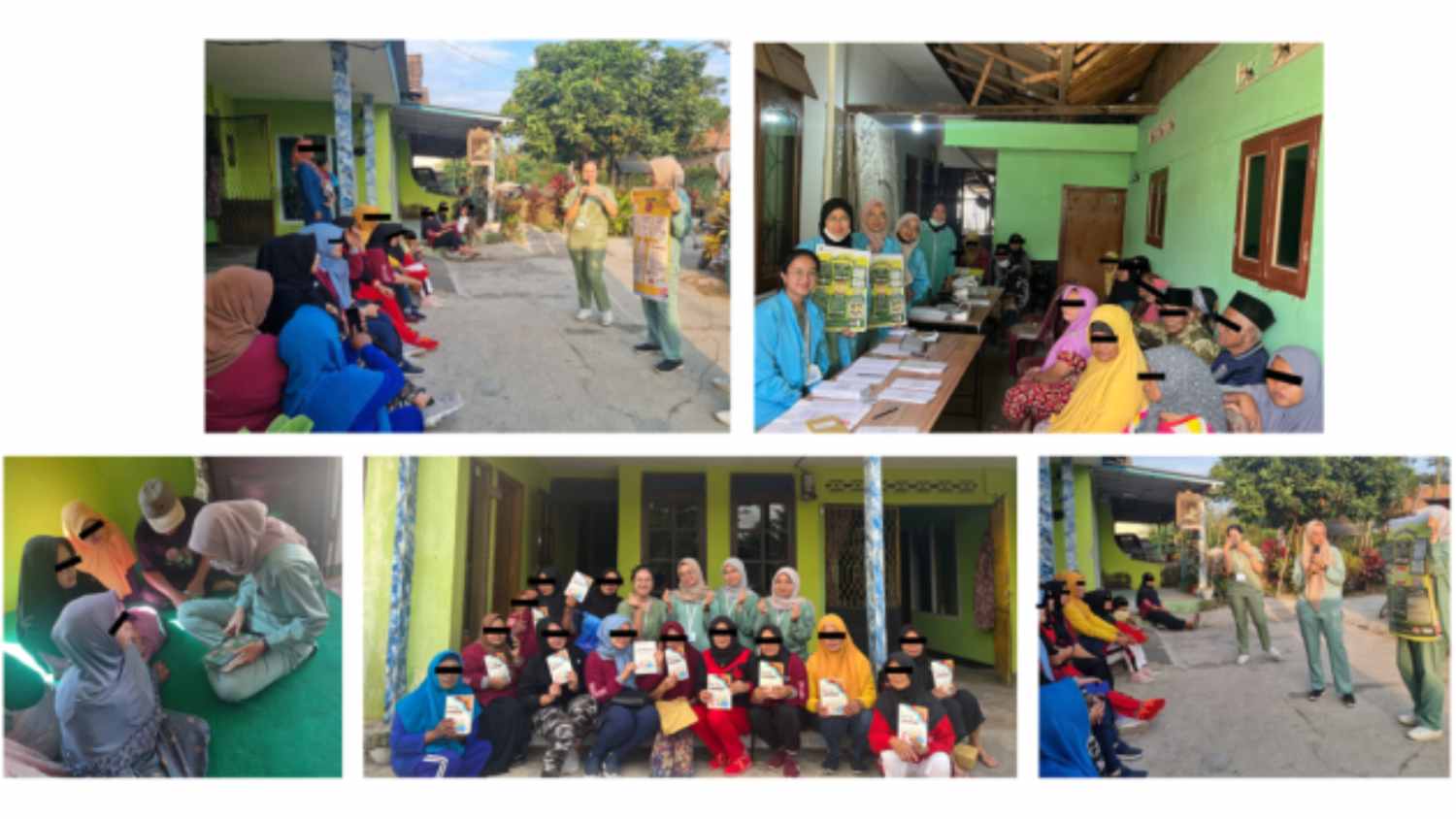 Suasana Community Oral Health Assessment dan pemberian edukasi kepada para lansia di desa Sidorejo, Pagelaran, Kabupaten Malang (Foto Istimewa)