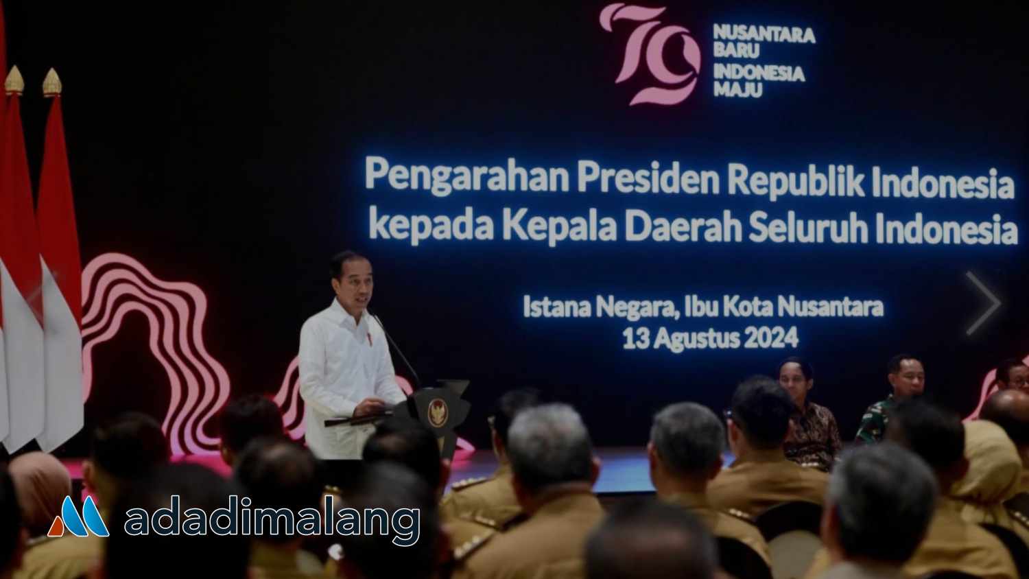 Sejumlah Kepala Daerah dan Pj Kepala Daerah di seluruh Indonesia berada di IKN untuk mengikuti Pengarahan dari Presiden RI Ir. Joko Widodo (Foto : Istimewa)