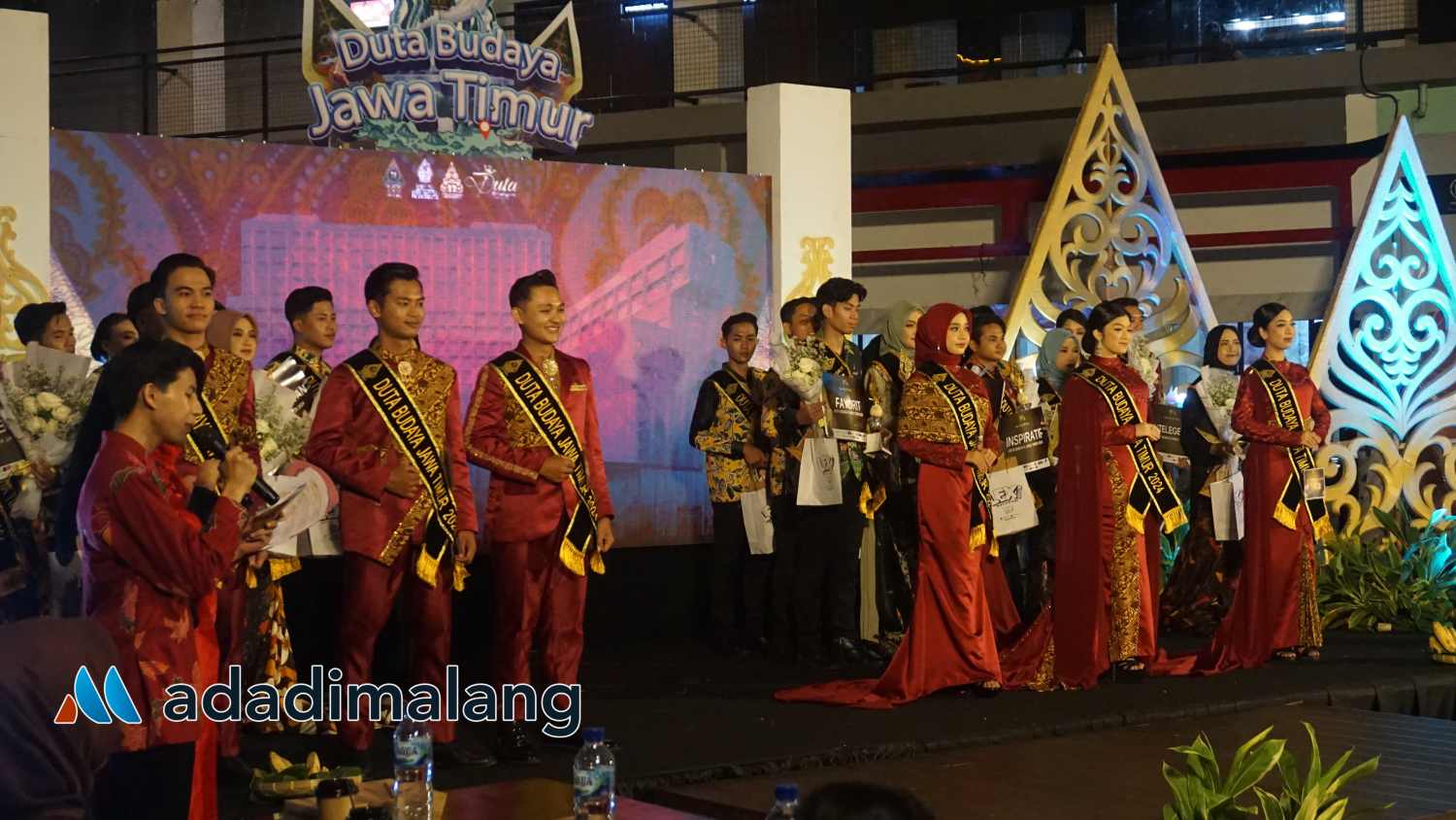 Grand Final Ajang Pemilihan Duta Budaya Jawa Timur tahun 2024 dilaksanakan di kota Malang malam hari ini (Foto : Agus Yuwono)