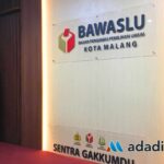 Suasana salah satu ruangan di kantor Bawaslu Kota Malang yang baru selesai direnovasi (Foto : Agus Yuwono)