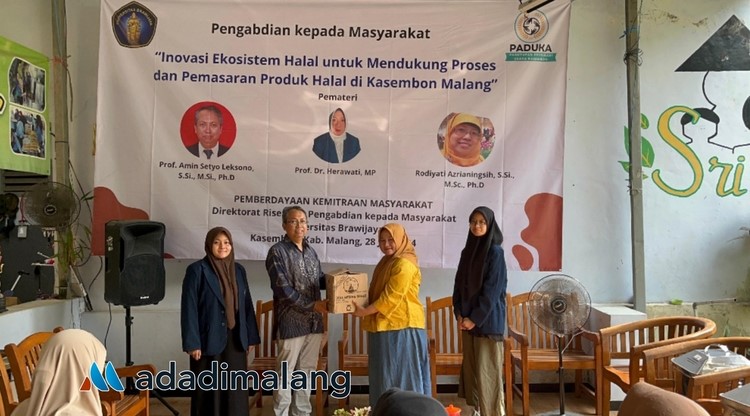 Penyerahan Bantuan Peralatan Untuk Mendukung Penerapan Teknologi Bagi Proses Produk Halal (Foto : Ist)