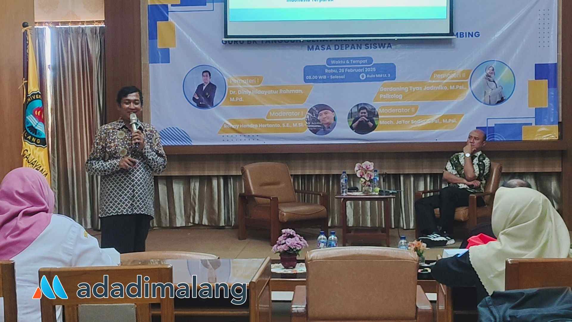 Wujudkan Indonesia Emas 2045 Melalui Peran Guru BK, Uniga Malang Gelar Seminar Guru BK Tangguh