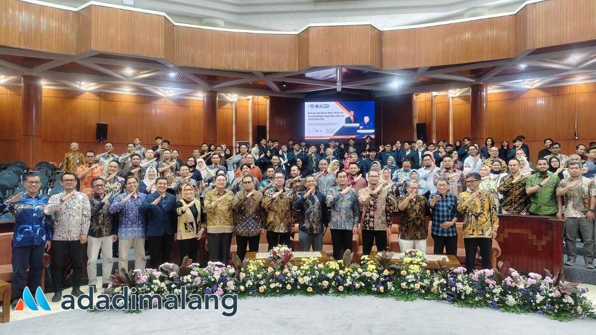 Pembukaan Seminar dan Rakernas Forum Pendidikan Tinggi Vokasi Indonesia (FPTVI) tahun 2025 di Universitas Brawijaya (Foto : Agus Y)