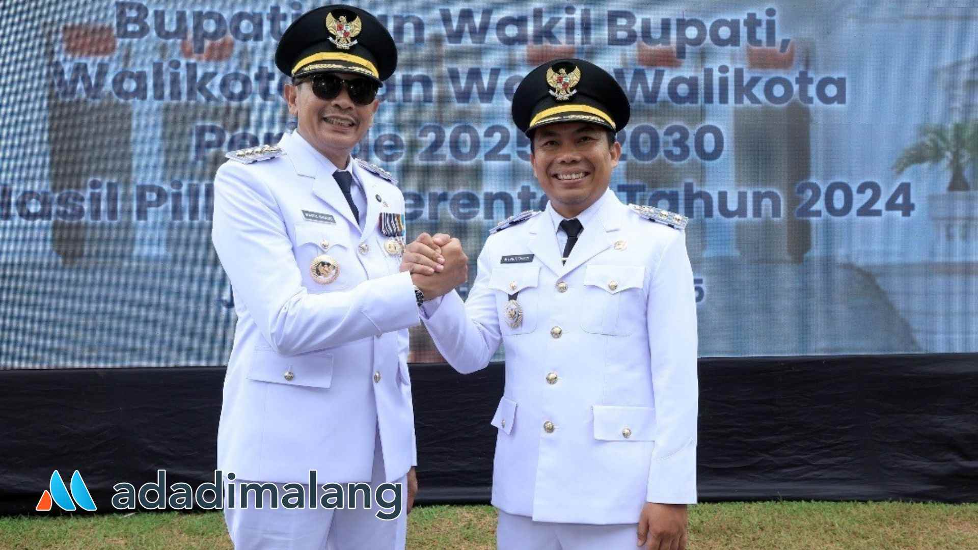 Resmi Dilantik, Wahyu-Ali Komitmen Bawa Kota Malang Mbois Berkelas