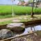 Suasana pedesaan dengan pemandangan sawah akan menemani waktu berbuka puasa di Resto Sambat Luwe di kota Malang ini (Foto : Ist)