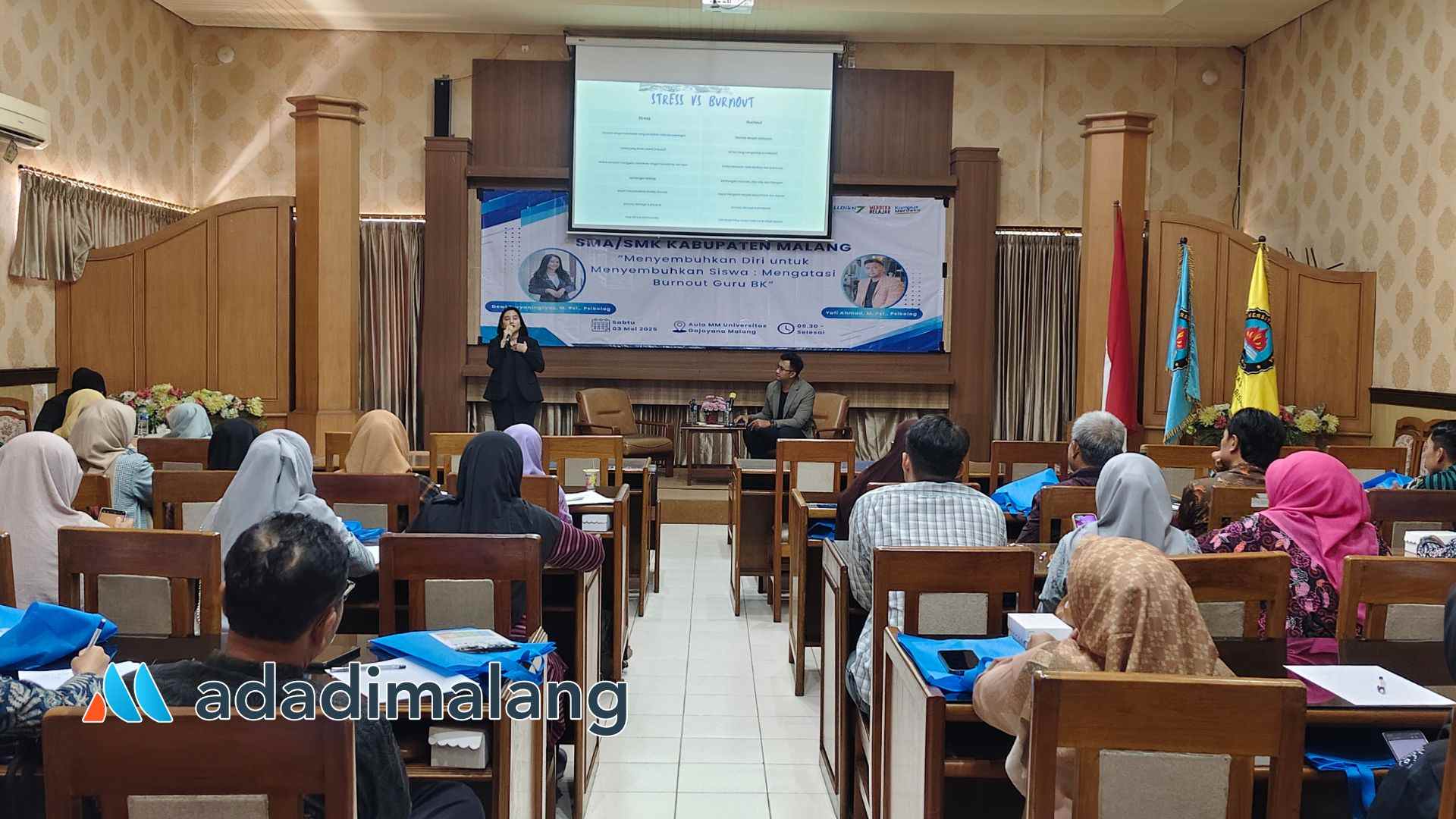 Mengenal Dan Mengatasi Burnout Pada Guru SMA/SMAK, Prodi Psikologi Uniga Gelar Seminar Guru BK