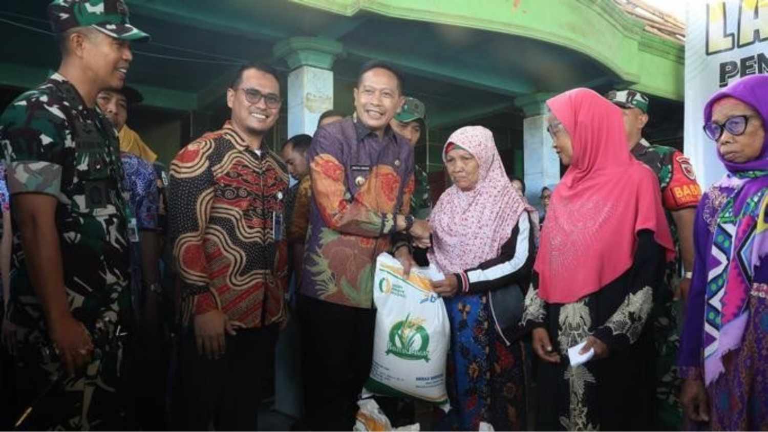 20.932 Warga Kota Malang Terima Bantuan Beras 20 Kg dari Cadangan Pangan Pemerintah