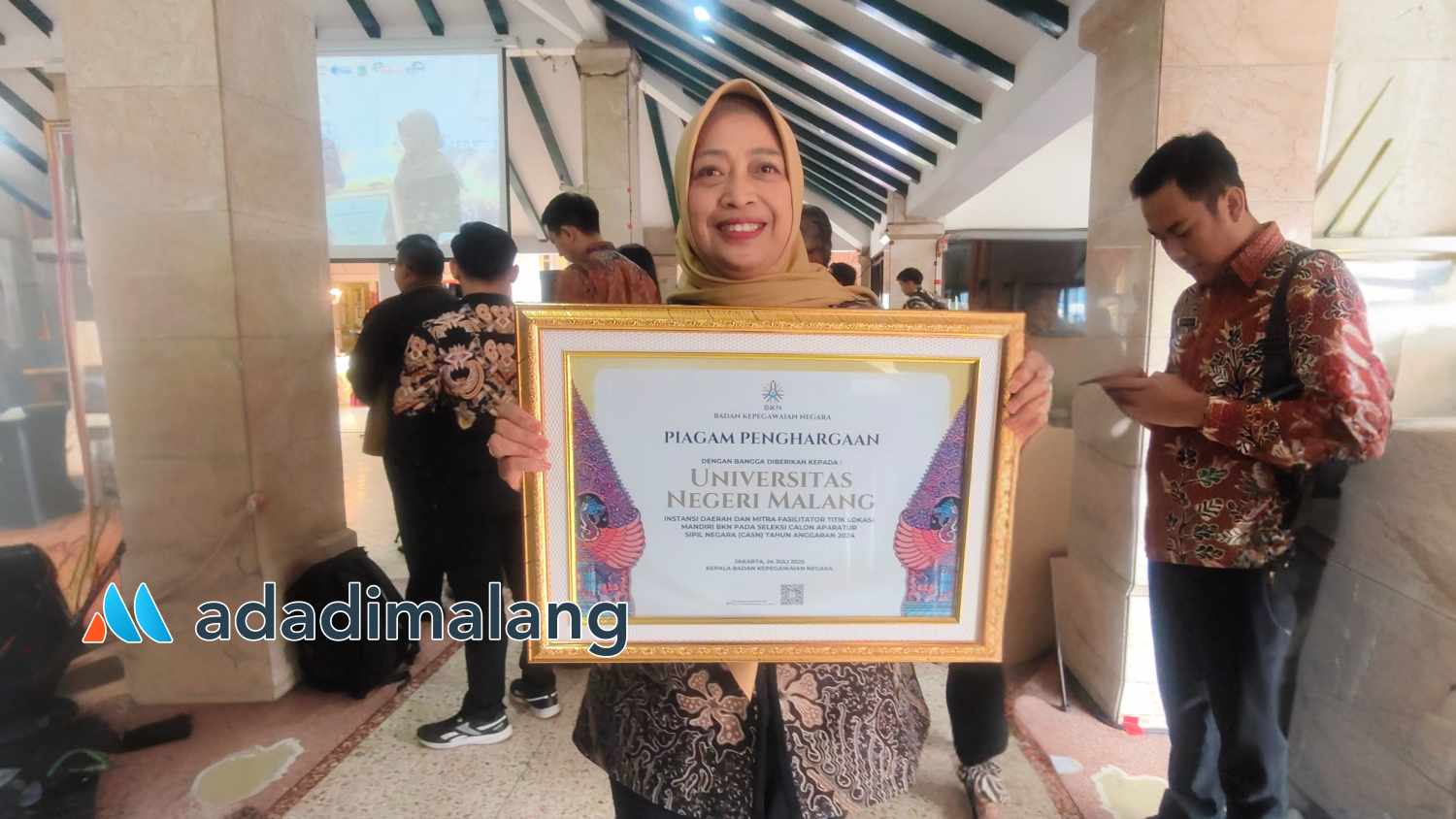 Mendapat Penghargaan Dari BKN RI, UM Siap Kembali Jadi Mitra Seleksi CASN