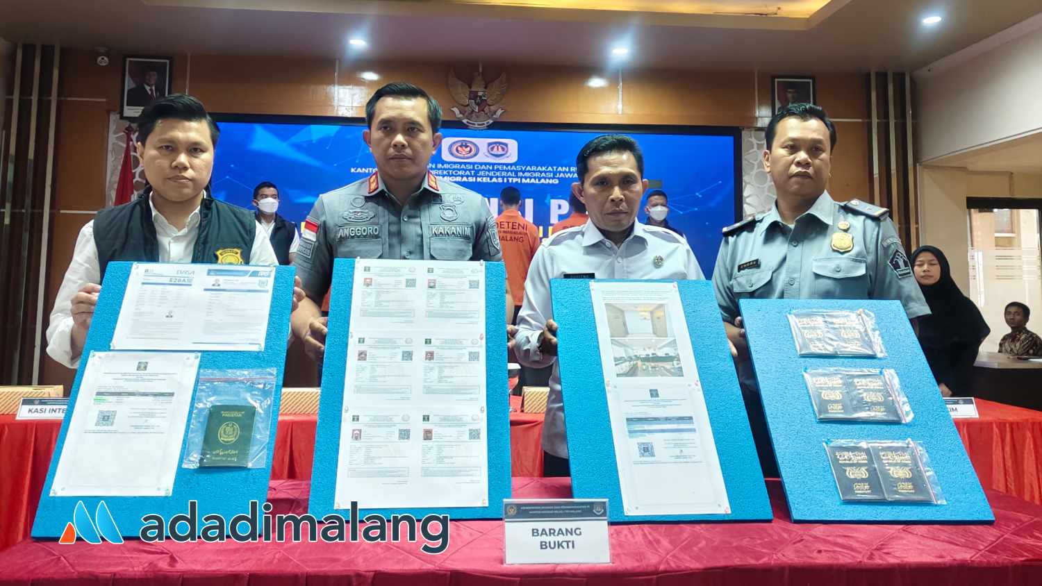 Kantor Imigrasi Malang Amankan Tujuh WNA, 6 Dari Yaman dan 1 Dari Pakistan