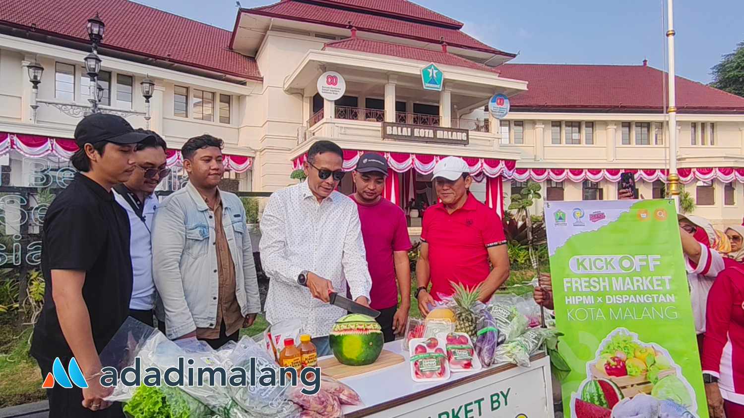 Bantuan Nyata untuk Petani, HIPMI Malang dan Dispangtan Luncurkan ‘Fresh Market’