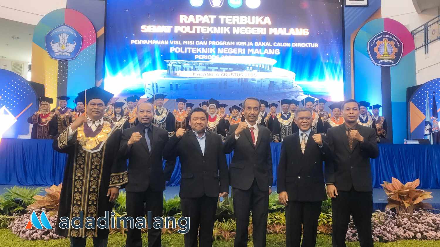 Empat Bakal Calon Sampaikan Visi Misi, Tahapan Pemilihan Direktur POLINEMA Masuki Babak Penting