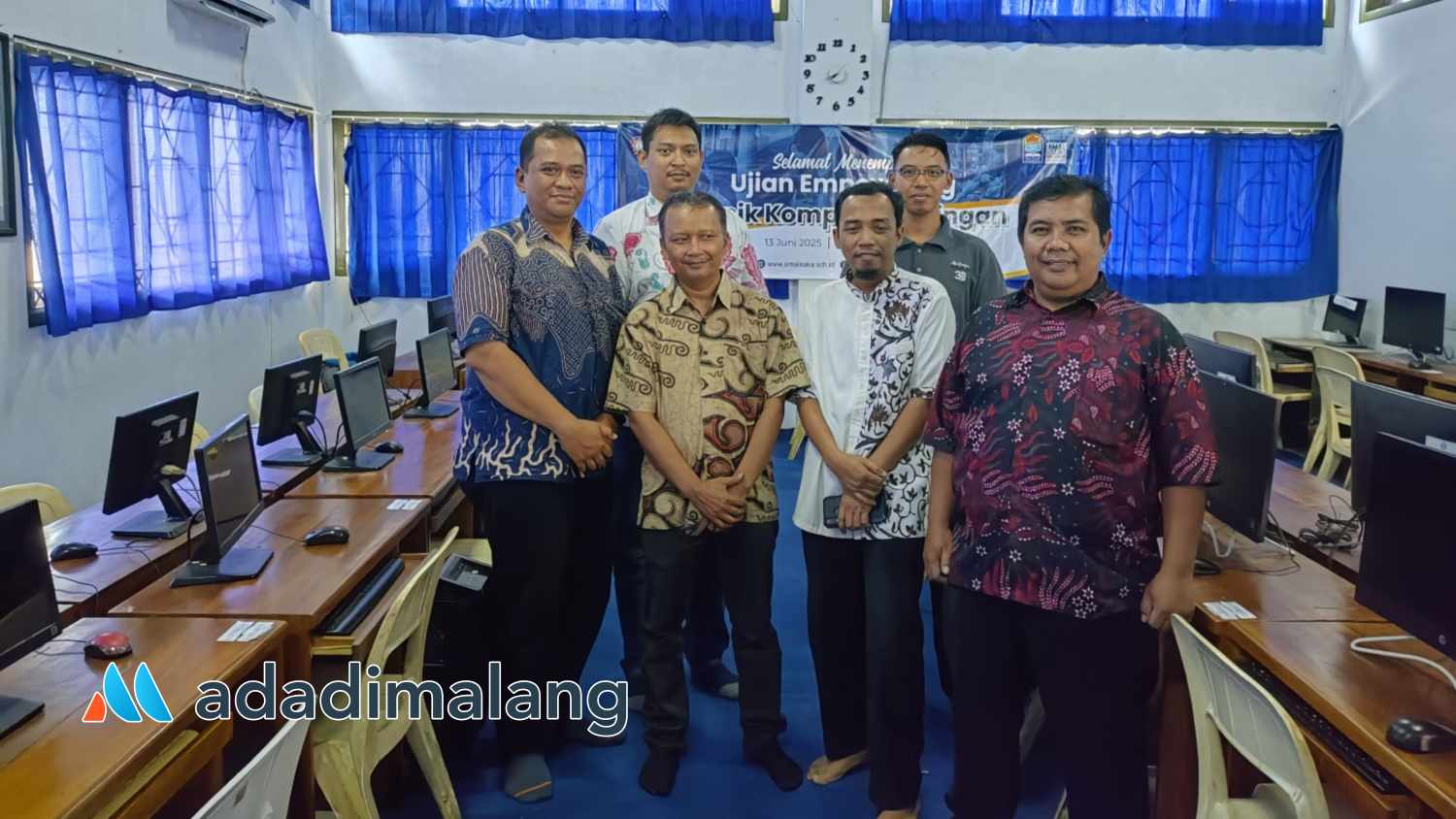Dosen TI POLINEMA Pasang Firewall, Jaringan Internet di SMA Islam Kepanjen Kini Lebih Aman