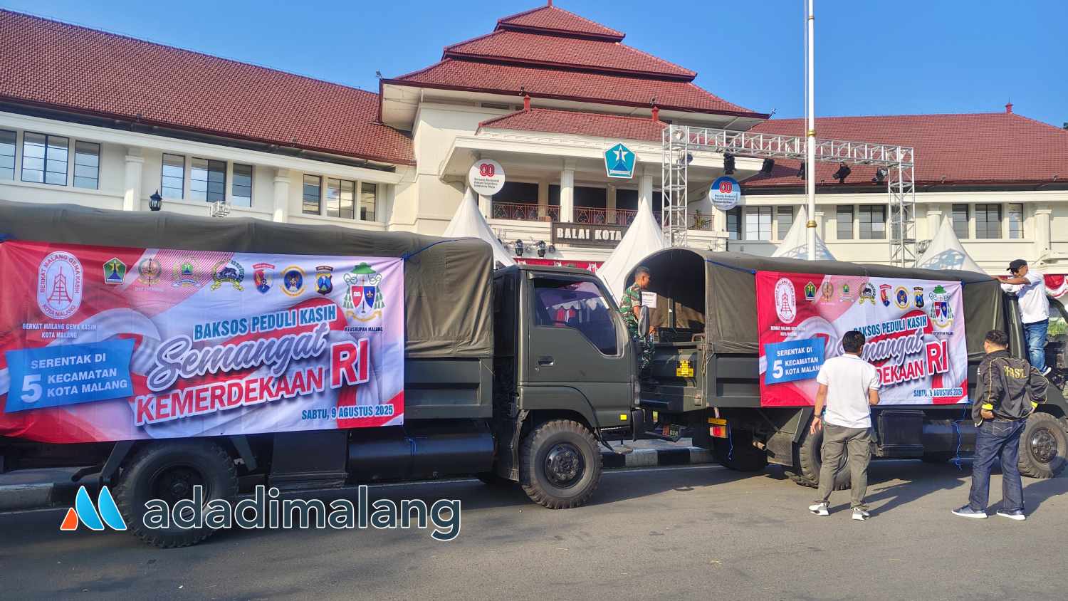 BMGK dan Keuskupan Katolik Malang Bagikan 4.000 Paket Sembako Sambut HUT ke-80 RI, Dukung Program Ngalam Ngopeni