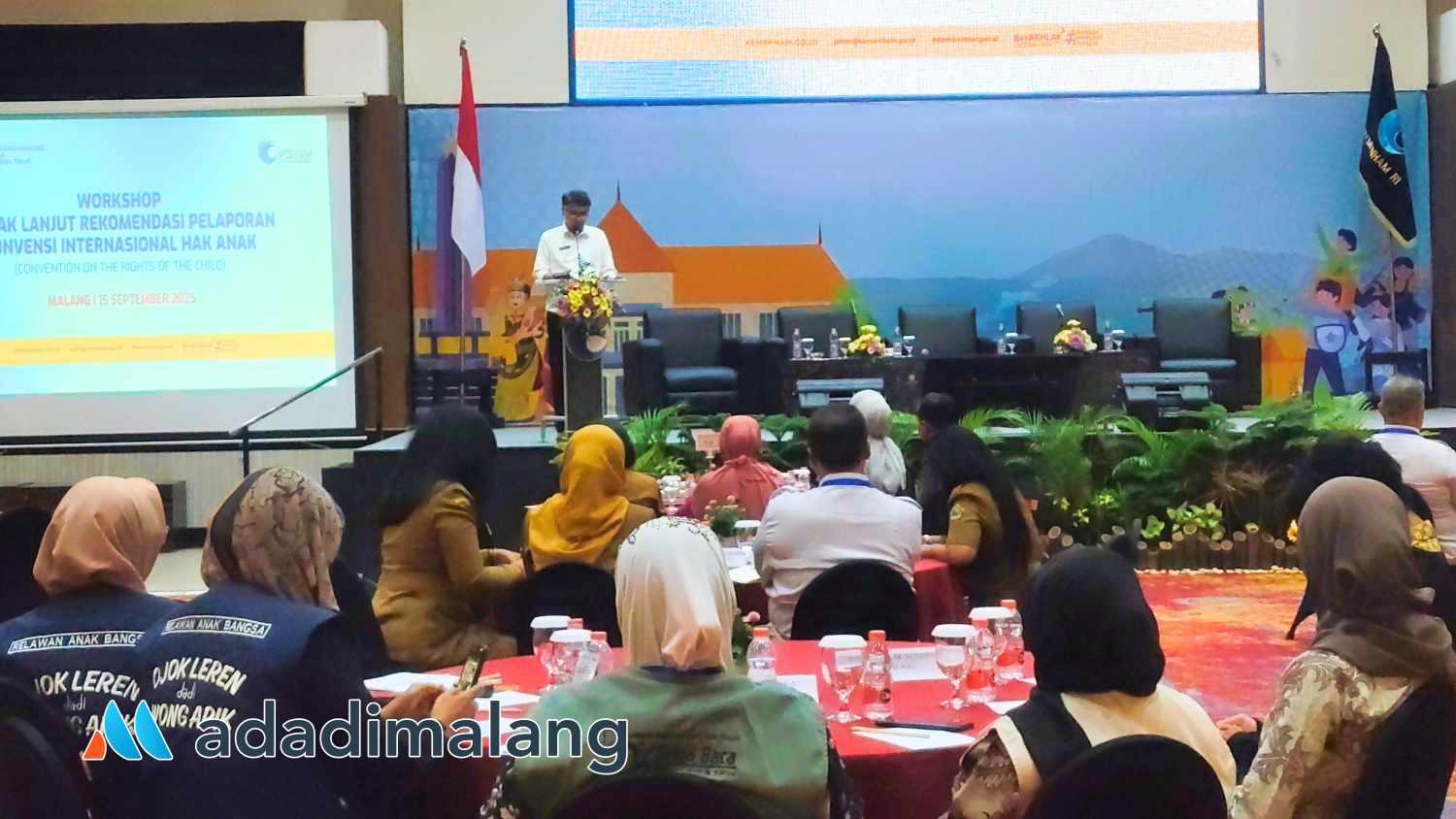 Kepala Kanwil Kemenkumham Jawa Timur, Toar R.E. Mangaribi, SH., M.Si., saat menyampaikan sambutan sebelum pelaksanaan workshop (Foto : Agus Yuwono)