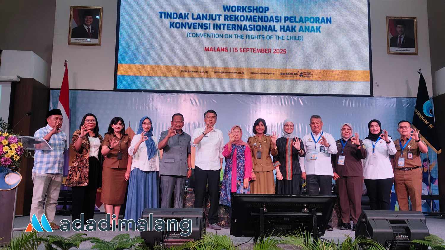 Kota Malang Jadi Pilot Project Pemenuhan Hak Anak, Kanwil Kemenham Jatim Gelar Workshop