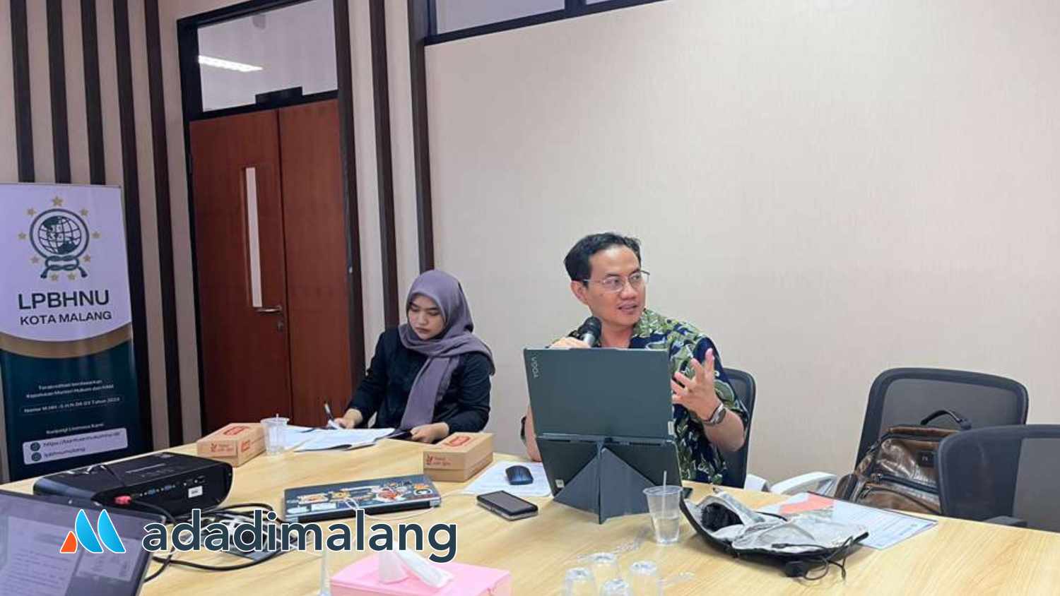 Dr. Fachrizal Afandi, S.Psi., S.H., M.H. (Ketua PERSADA UB) saat memberikan sambutan di awal kegiatan FGD (Foto : Ist)
