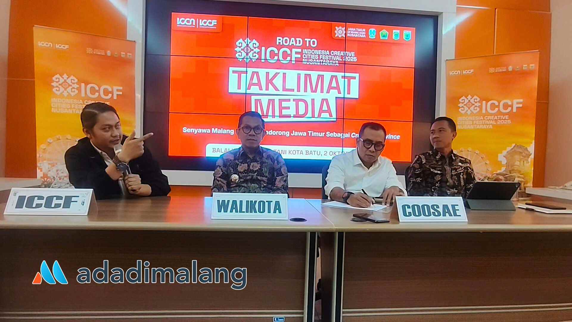 ICCF 2025 Resmi Digelar di Malang Raya, Tiga Kota Bersatu Wujudkan Jawa Timur sebagai Provinsi Kreatif