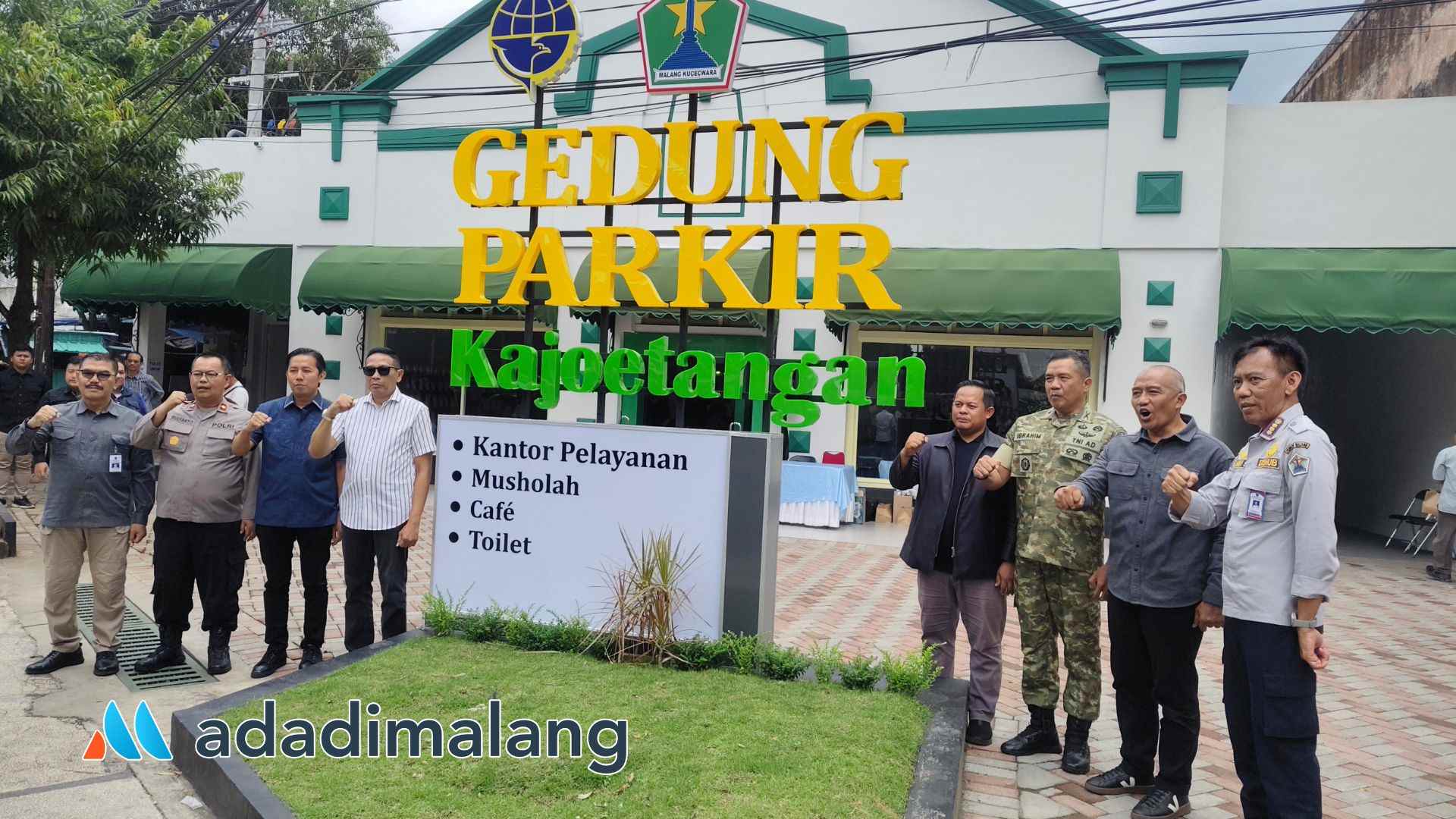 Begini Suasana Peresmian Gedung Parkir Kayutangan Pagi Tadi