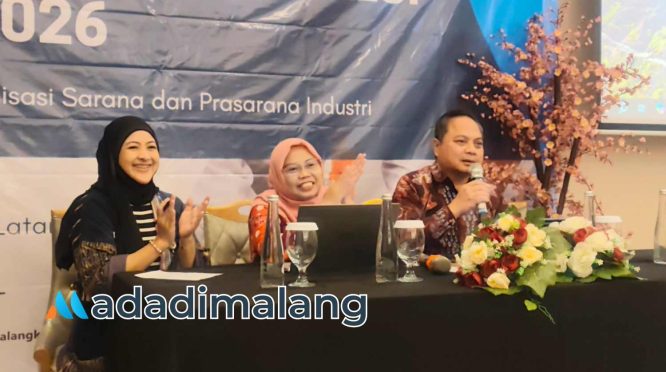 Narasumber dari Disperindag Provinsi Jawa Timur saat memaparkan materinya di hari kedua pagi tadi (Foto : Agus Yuwono)