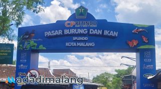 Gerbang Masuk ke Pasar Splendid Kota Malang (Foto : Agus Yuwono)
