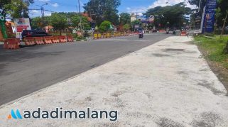 Kawasan Soekarno Hatta Kota Malang yang akan diwujudkan menjadi kawasan skywalk dengan desain lebih modern
