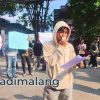 Salah satu orator AMMPERA saat membacakan enam tuntutan aksi mereka siang tadi (Foto : Agus Yuwono)