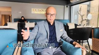 General Manager Aston Malang Hotel & Conference Center, Ferdian Indrayana saat memberikan keterangan kepada awak media beberapa hari lalu (Foto : Agus Yuwono)