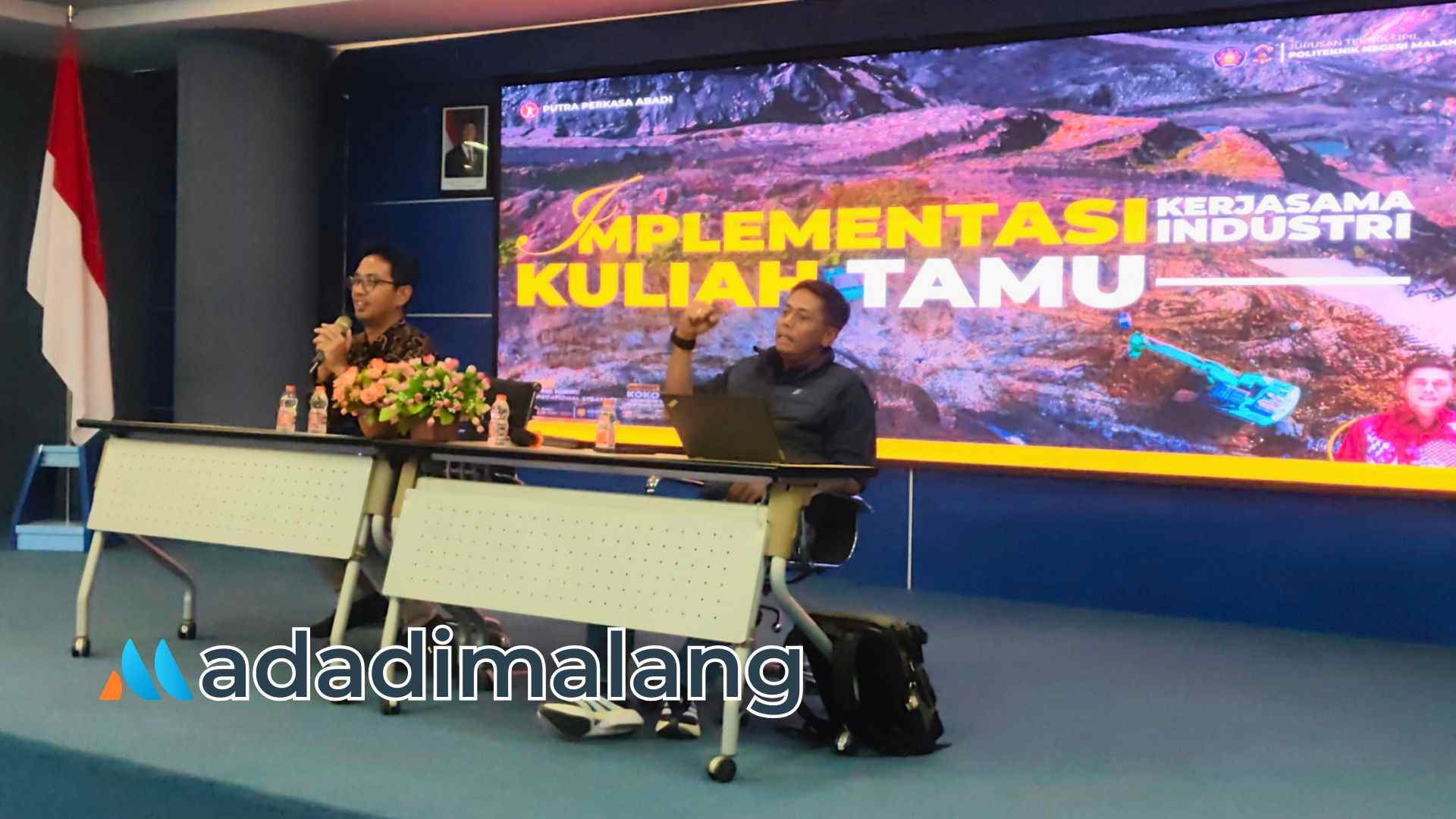 Teknik Sipil POLINEMA Hadirkan GM Kontraktor Tambang Terbesar Ke-2 RI Indonesia Sebagai Narasumber Kuliah Tamu