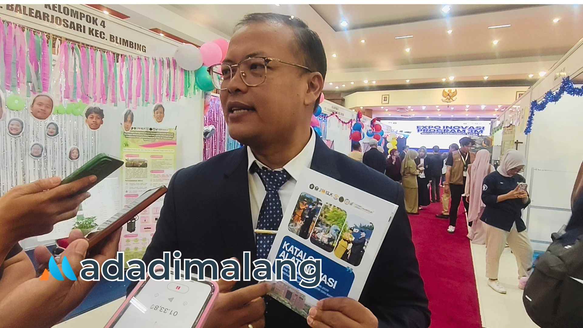Dekan FTAB UB, Prof. Yusuf Hendrawan, STP., M.App.Life.Sc., Ph.D., saat memberikan keterangan kepada awak media pagi tadi (Foto : Agus Yuwono)