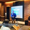 Deputi Kepala Perwakilan Bank Indonesia Malang, Abidin Abdul Haris saat memberikan sambutan dalam kegiatan Gathering AstraPay bersama UMKM dan Media di Malang (Foto : Agus Yuwono)