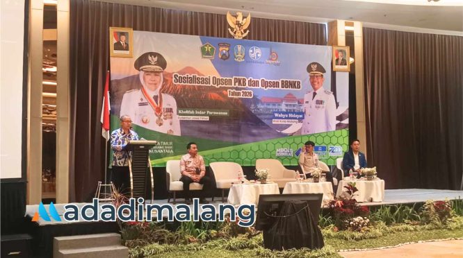 Sosialisasi Opsen PKB dan Opsen BBNKB Kota Malang (Foto : Fatma AdaDiMalang)