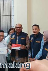 Wamenkes RI, Benjamin Paulus Octavianus saat meninjau Puskesmas Cisadea Purwantoro, Kelurahan Blimbing, Kota Malang (Foto : Fatma AdaDiMalang)
