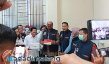 Wamenkes RI, Benjamin Paulus Octavianus saat meninjau Puskesmas Cisadea Purwantoro, Kelurahan Blimbing, Kota Malang (Foto : Fatma AdaDiMalang)