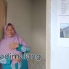 Ft: Penerima bantuan bedah rumah Kementerian PKP melalui CSR, Jamia (Foto : Fatma AdaDiMalang)