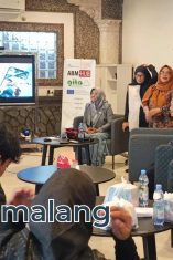 Suasana pelaksanaan pelatihan Digital Marketing dan Live TikTok kepada pelaku UMKM (Foto : Fatma AdaDiMalang)