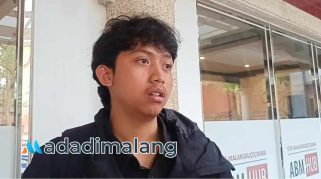 Pelaku usaha bakso sayur di Kota Malang, Reza Dwi Saputra (Foto : Fatma AdaDiMalamg)