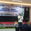 Rektor Universitas Ma Chung, Prof. Dr. Ir. Stefanus Yufra Menahen Taneo, M.S., M.Sc., saat memberikan sambutan dalam acara media gathering (Foto : Fatma AdaDiMalang)