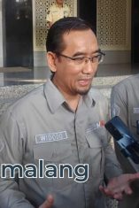 Rektor UB, Prof. Widodo, S.Si., M.Si., Ph.D., Med.Sc., saat memberikan keterangan kepada wartawan (Foto : Fatma AdaDiMalang)