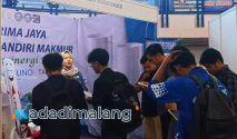 Pelaksanaan Acara Job Fair & Campus Hiring di POLINEMA hari ini (Foto : Fatma AdaDiMalang)